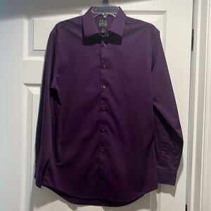 Jos. A. Bank men’s NWOT classic collection purple shirt size 15 1/2 -33